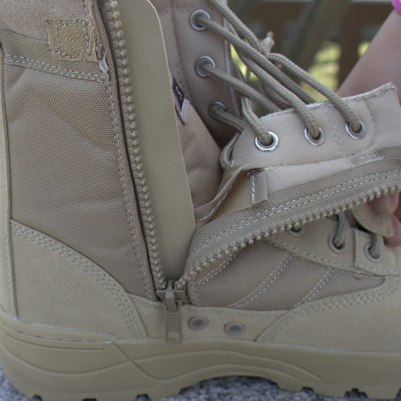 Мужские военные тактические ботинки для пустыни; Мужская Уличная Водонепроницаемая походная обувь; кроссовки для женщин; нескользящие спортивные армейские ботинки