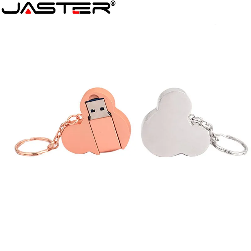 

JASTER metal Mikey heard USB Flash Drive delicacy pendrive 4GB/16GB/32GB cartoon pen drive memory stick lovely gift usb 2.0