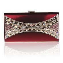 Дизайн сезона бордовый сумки вечерние вечерняя сумочка; BS010 женский кошелек Стиль цепи сумочка клатч Банкетный мини-сумка Mujer Bolso 12036