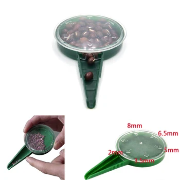 

Garden Plant Seeder Hand Held 1Pc Seedlings Garden tools 5 Adjustable Size Sowing Seedlings Hole Puncher Garden Plant Seeder