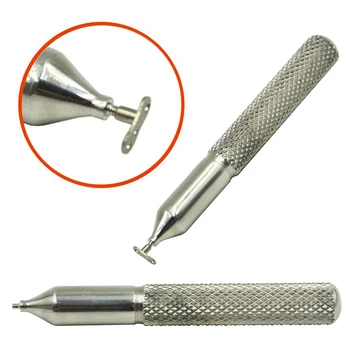 

Professional Insertion Taper for Dermal Anchors and Internally Threaded Base Body Piercing Holder Tool with Grip