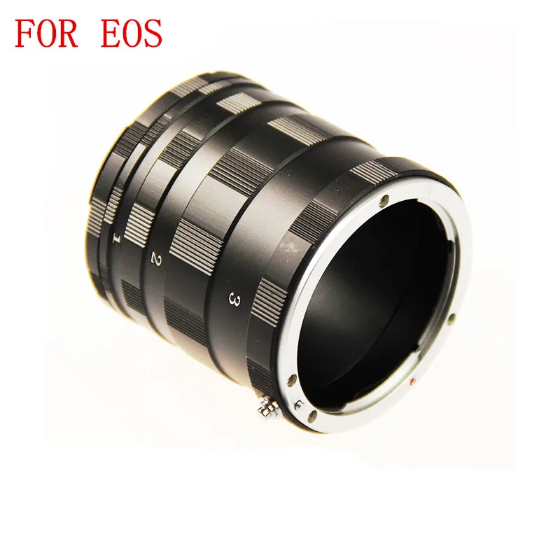Tracking Number Macro Extension Tube Ring Adapter for Canon EOS EF DSLR SLR 700D 650D 600D