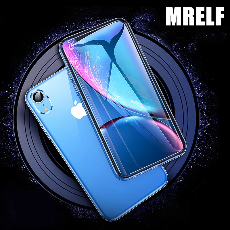 

MRELF Clear Cases For iPhone 6S 7 8 Plus XR X S Max Silicone Phone Cover on the Case For iPhone 6 7 8 Plus X XS MAX 5S
