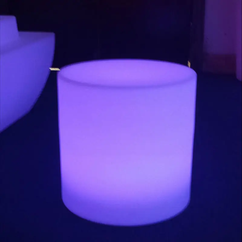 Rechargeable Cylindrical Cube/Led Seat/Led Glow Cube Led Bar Stool Grden Outdoor Chair Free shipping 4pcs/Lot Rechargeable Cylindrical Cube/Led Seat/Led Glow Cube Led Bar Stool Grden Outdoor Chair Free shipping 4pcs/Lot