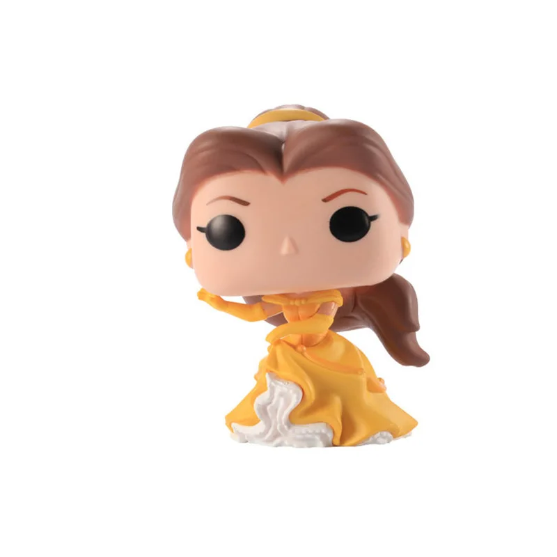 FUNKO поп Дисней Принцесса Кукла Белль Ариэль Рапунцель Золушка Тиана Эльза Анна Коллекция Фигурки игрушки для детей подарок