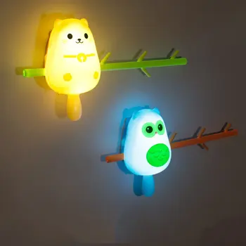 

Creative LED Light Remote Control Night Light Round Shape Decorative Light Energy-saving Wall Lamp For Bedroom