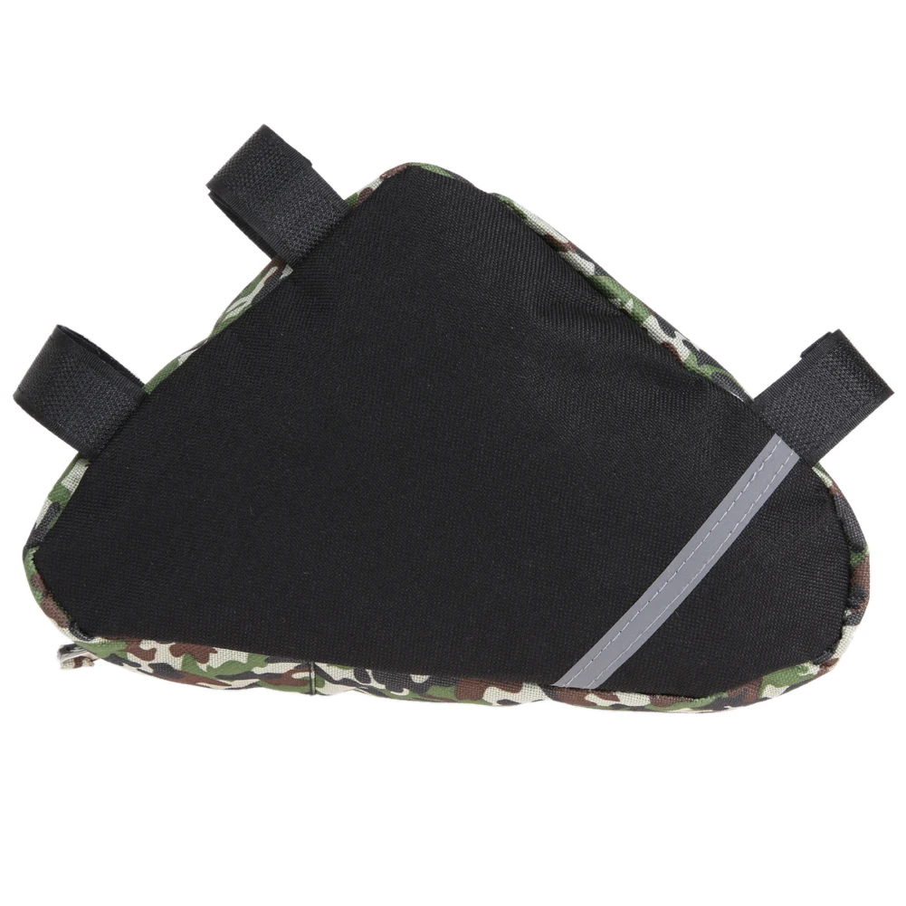 Cheap Bicycle Frame Triangle Bag Storage Pouch Bags Cycling MTB Road Bike Tube Corner Pannier Black/Camouflage Bycicle ciclismo 8