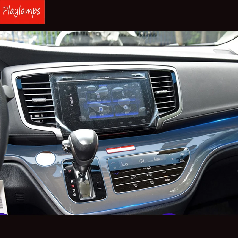 Автомобильная Наклейка для Honda прозрачная защитная пленка tpu наклейка s для Honda Odyssey- аксессуары для интерьера
