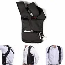 Невидимый рюкзак Противоугонная Скрытая Подмышечная сумка на плечо уличная тактическая охотничья Кобура сумка для переноски кошелек