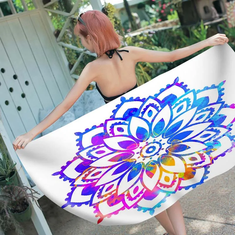 

Fashion Summer Beach Towel Cotton Breathable Beach Towel Water Absorption Beach+towels Towel Beach Toalla Playa Recznik Plazowy