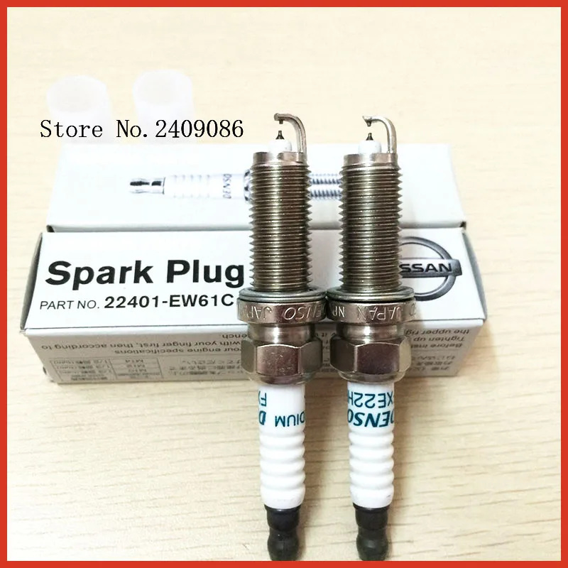 Genuine Auto Candle Denso Iridium Car Spark Plug 22401 EW61C High