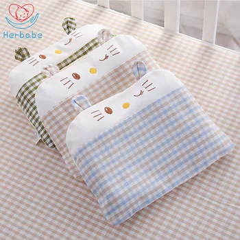 

Herbabe Baby Buckwheat Pillows for Summer Bamboo Fiber Ramie Head Protection Newborn Infant Toddler Sleep Positioner Baby Room