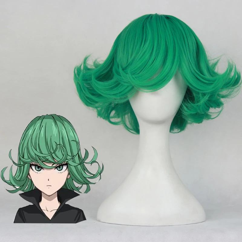 One Punch Man tatsumaki cosplay wig02