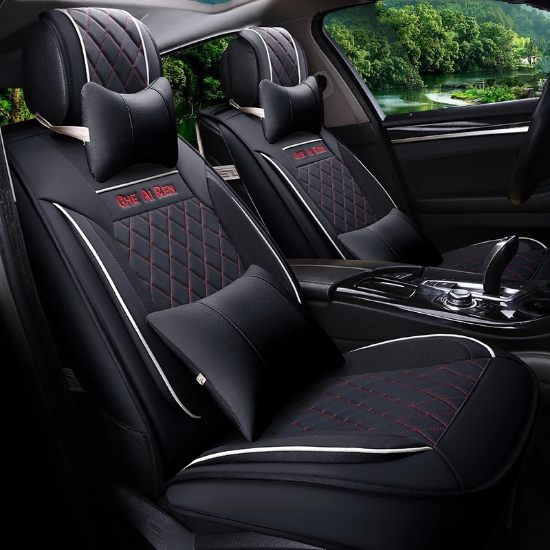 Car Styling Leather Seat Covers for Benz GL R font b Sports b font Seat Protection
