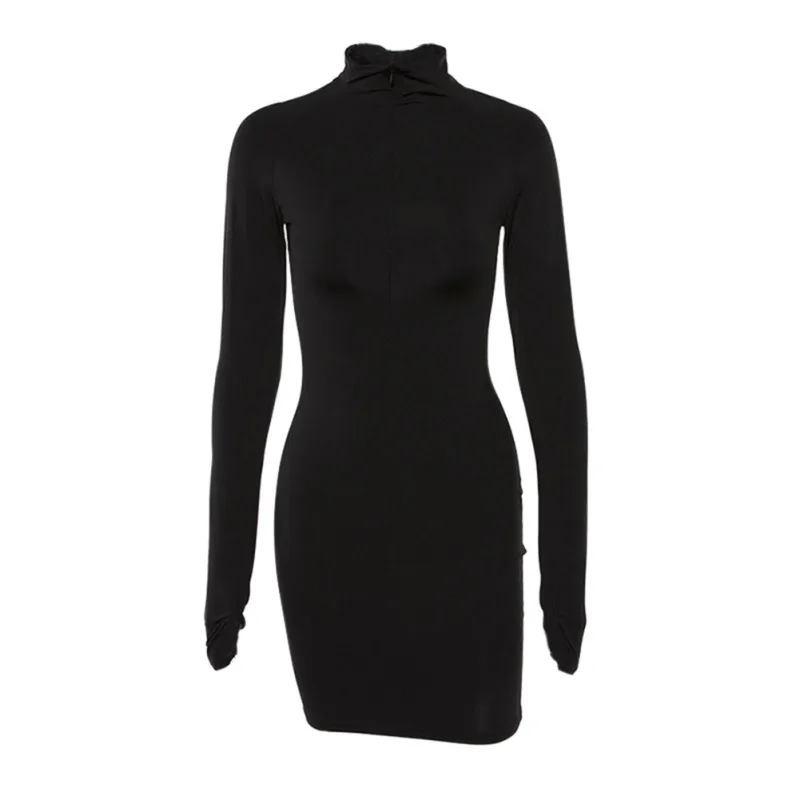 Black,XL Tight Dresses For Womens Bandage Bodycon Formal Work Evening Party Pencil Mini Dress Slim Dress For Anniversary,Party,Valentines Day