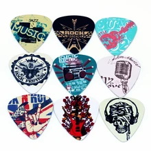 10pcs/Lot 0.71mm thickness guitar strap guitar parts Accessories Selling musical elements guitar picks