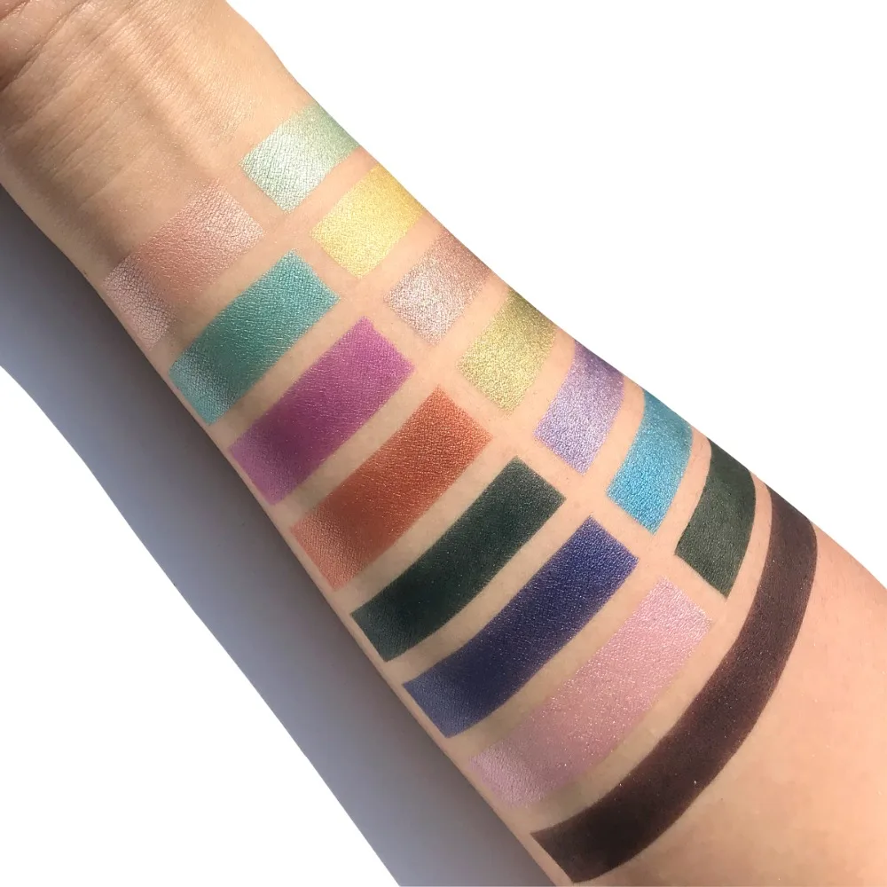 metallic eyeshadow palette
