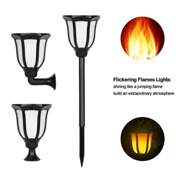 

96 LED Flickering Flame Solar Torch Light Outdoor Waterproof Landscape Decoration Garden Lawn Lamp for Courtyard Balcony