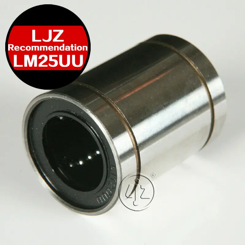 Linear motion ball bearings LM25UU Bore size 25mmin Linear Guides from