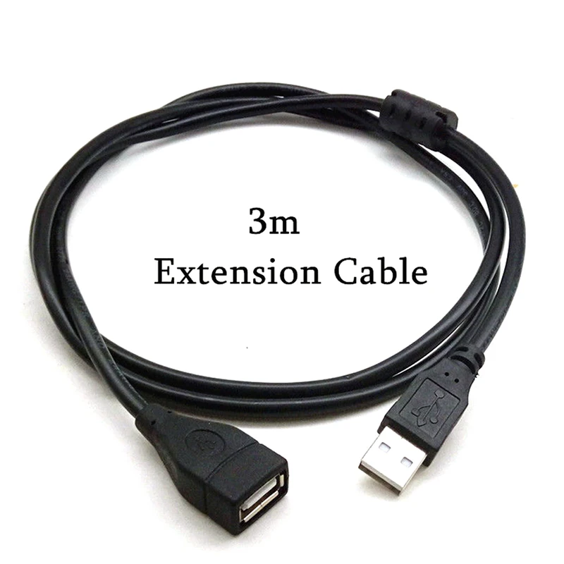 1 5/3/5m USB кабель-удлинитель для USB2.0 данных подключения к женскому кабелю