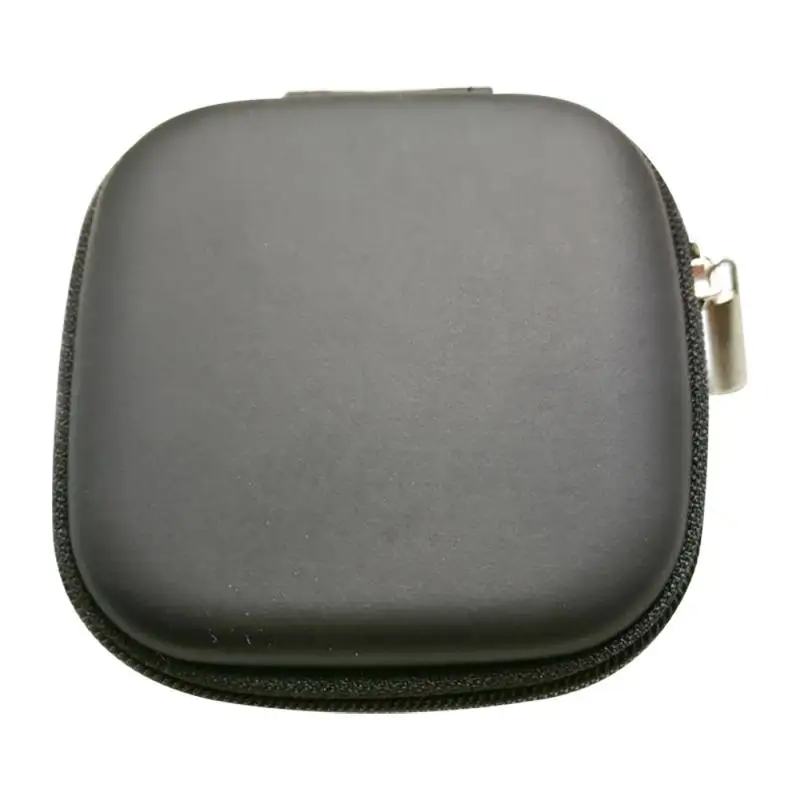 

Earphones Package Box Mini Square PU + EVA Headset Bag Bluetooth Data Line Usb SD Card Cable Storage Case Bag