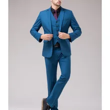 Обычай мужчин свадебный костюм Жених Смокинги Мужской Костюм жениха Костюм мужчина пальто slim fit брюки куртка(Куртка+ брюки+ Галстук+ Жилет