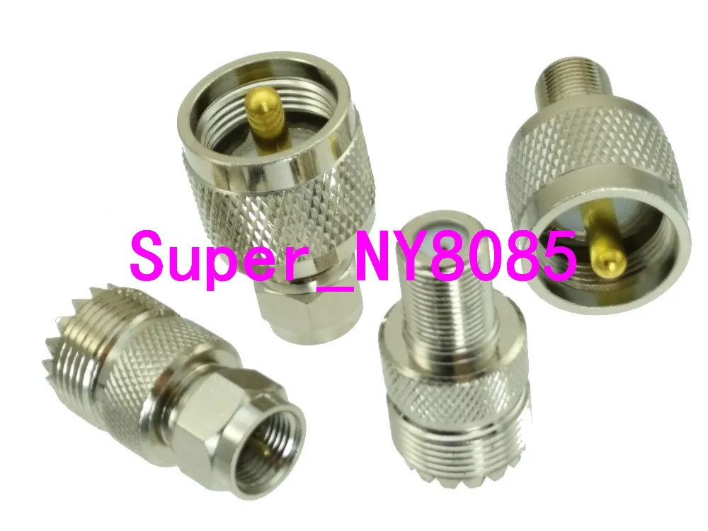 

UHF PL259 SO239 to F TV CCTV Male Plug & Female Jack RF Coaxial adapter connector