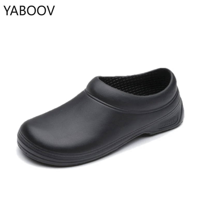 black work shoes slip resistant