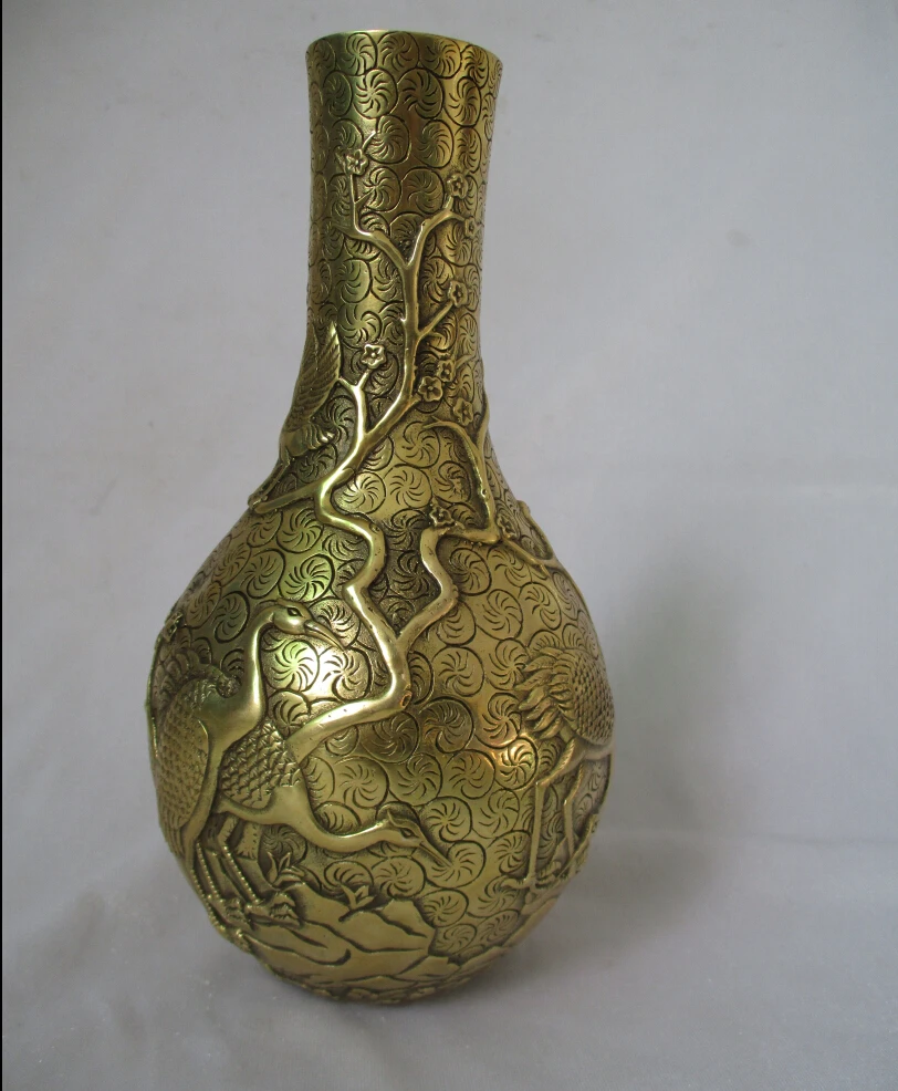 Online Buy Wholesale antique chinese brass vase from China antique