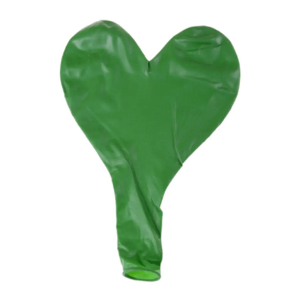 1 шт. 36 дюймов красный гелиевый сердечко любовь большой латексный шар большой гигантский шар День Святого Валентина День рождения вечеринка Свадьба украшения шары - Цвет: Green