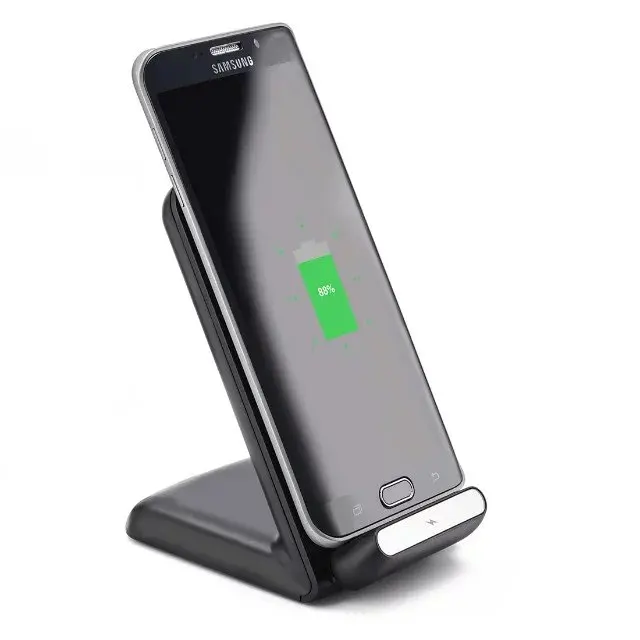 Wireless Charger QI Certified Fast Charging Pad Stand for iPhone X/ Samsung Note 8/S8/S9and all QI-Enabled Devices | Электроника