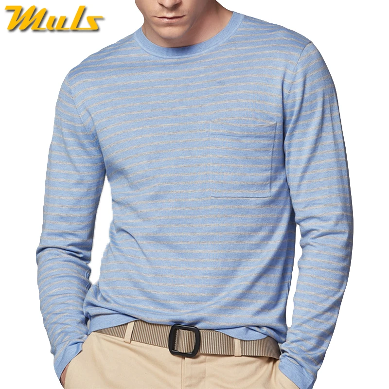 4Color Autumn Sweater Shirt Men Crew O Neck Male Sweater