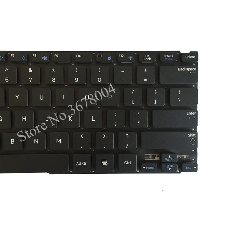 Teclado us para Laptop sem Moldura Novo Teclado Americano para Samsung Traje 350u2b 350u Traje Fn350u2a - Imagem 3
