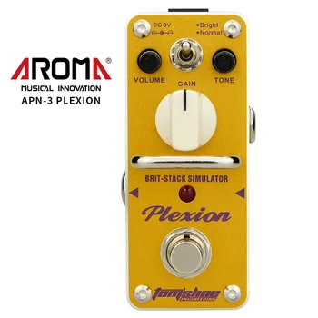 

AROMA APN-3 Guitar Effect Pedal Plexion Brit-stack Simulator Electric Guitar Effect Pedal Mini Single Effect with True Bypass