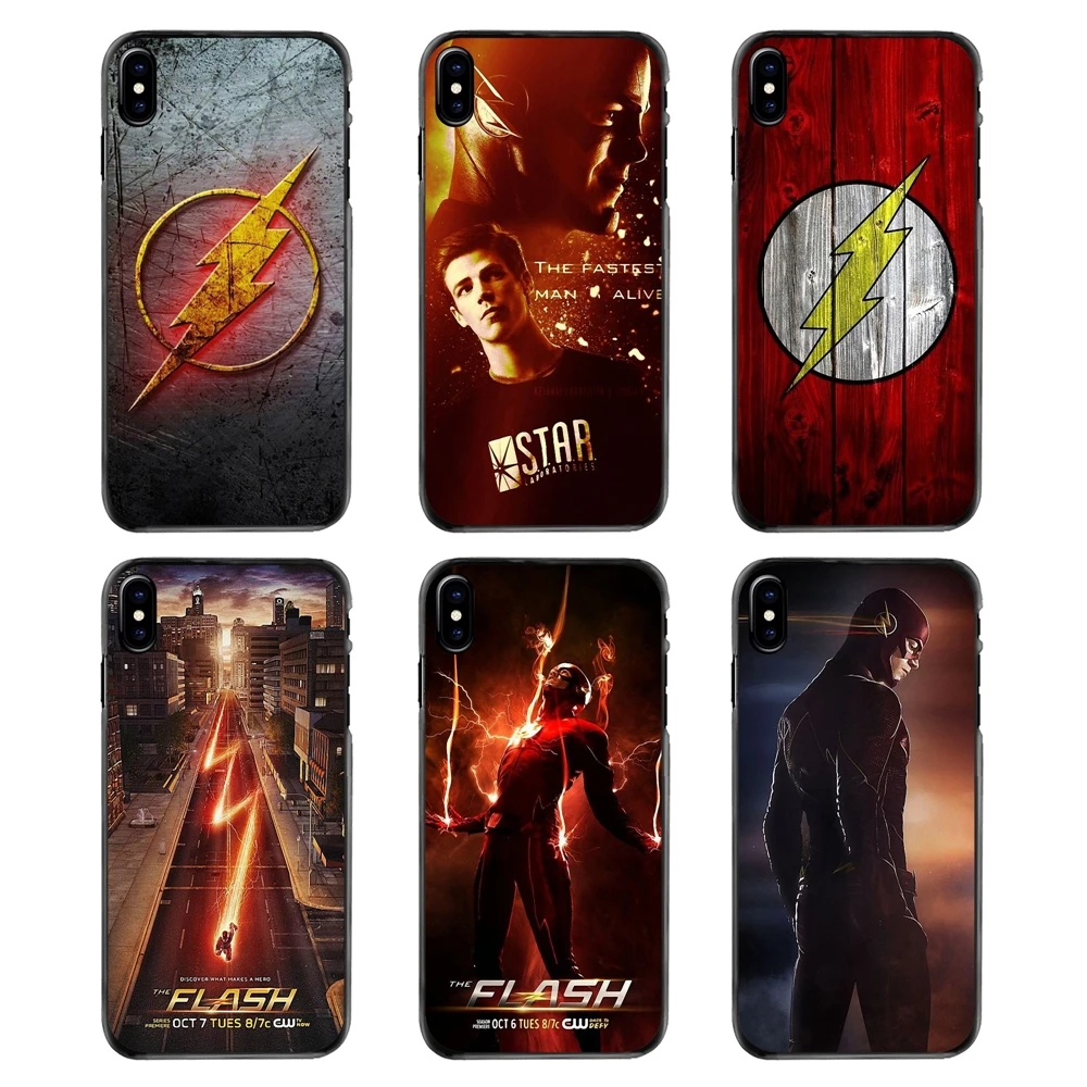 

For Samsung Galaxy A3 A5 A7 A8 J1 J2 J3 J5 J7 Prime 2015 2016 2017 Mobile Phone Case The Flash Tv Logo Barry Allen Super Heroes