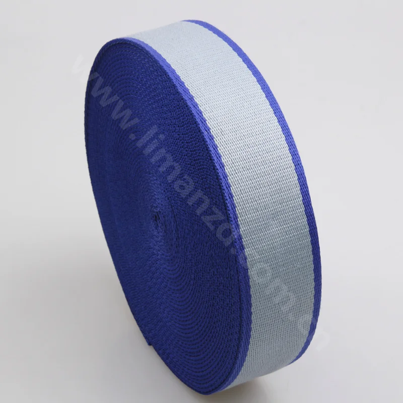 Buy blue cotton webbing tape cotton webbing strap for