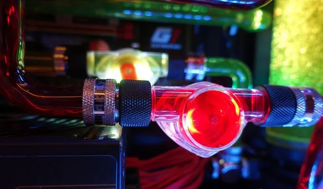 Syscooling WD203 и WD205 индикатор потока воды RGB светильник жесткий трубчатый аксессуар