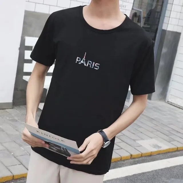 

Alharbi Reday stock 2019 Summer Summer Loose Thin Half Sleeve Letters Short Sleeve T-Shirt