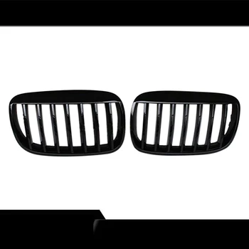 

Grille Matt Gloss Schwarz M Farbe Ersatz racing Grille 1 paar for BMW X1 E84 2011 2012 2013 2006 Vorne Niere Grill