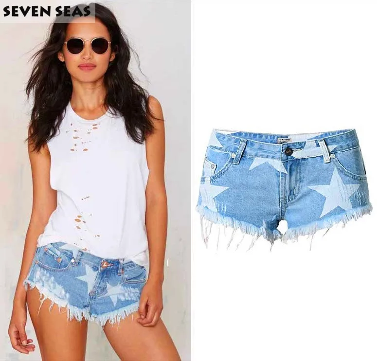 ripped cut off shorts