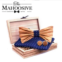 Зебра дерево ручной работы 3D деревянные галстуки-бабочки для мужчин качественный мужской галстук деревянный галстук-бабочка 3D бабочка ручной работы деревянный галстук-бабочка подарок