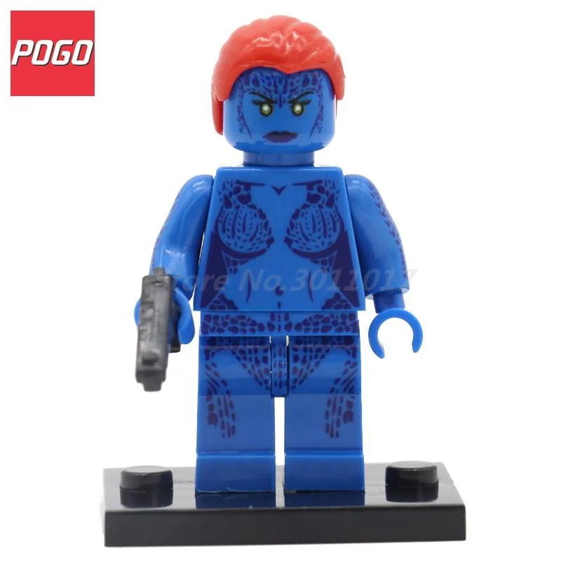 POGO Super Hero Figures Mystique Marvel X-man DIY Model Building Blocks Sets Single Sale PG029 Action Gifts Baby Toys baby-building-blocks : image POGO Super Hero Figures Mystique Marvel X-man DIY Model Building Blocks Sets Single Sale PG029 Action Gifts Baby Toys baby-building-blocks
