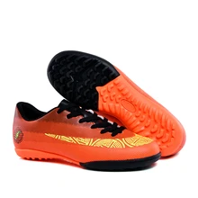 Новые мужские уличные футбольные бутсы для взрослых, высокие футбольные бутсы TF/FG, спортивные кроссовки, обувь размера плюс 33-47