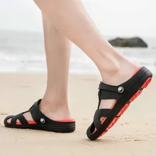 SAGACE г. Мужская обувь Пляжные повседневные мужские шлепанцы летние шлепанцы с вырезами мужские шлепанцы без шнуровки мужские сандалии на плоской подошве J26