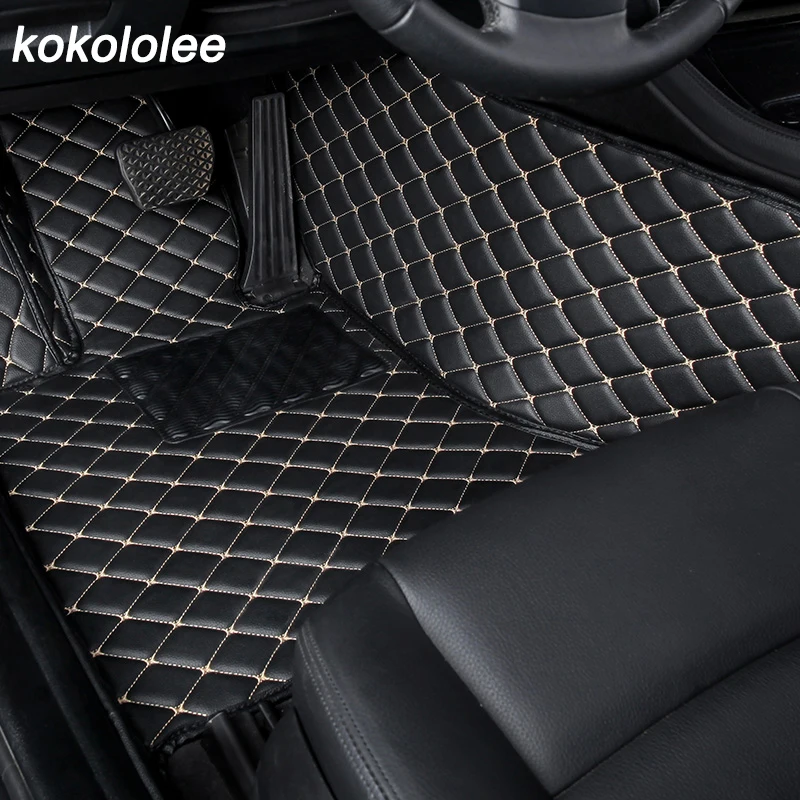 Кожаные автомобильные коврики kokololee для Bmw X5 E53 E70 2004 2013 2014 2016 2017 2018 индивидуальные