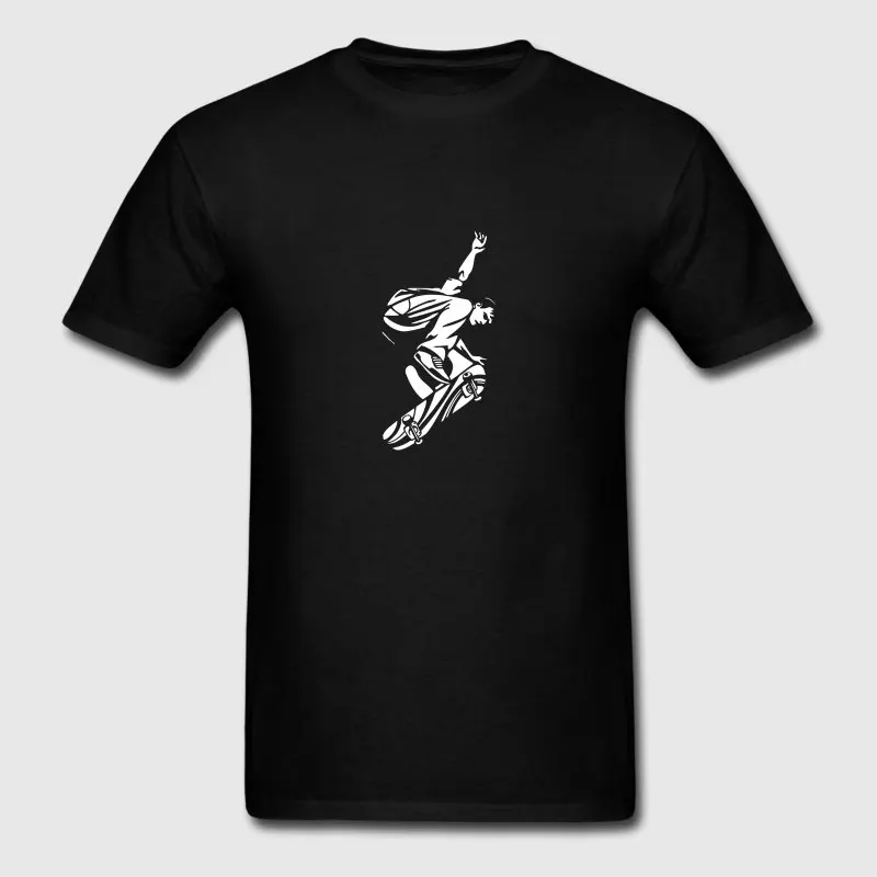 Новые модные футболки Для мужчин футболка Татуировка Экстремальные Sporter