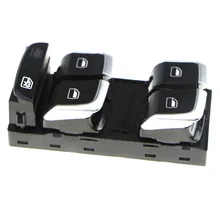 Chrome Driver Side Electric Master Window Switch For VW A4 S4 B8 Allroad Q5 8K0 959 851 D 8KD959851A 8KD 959 851A 8K0959851D