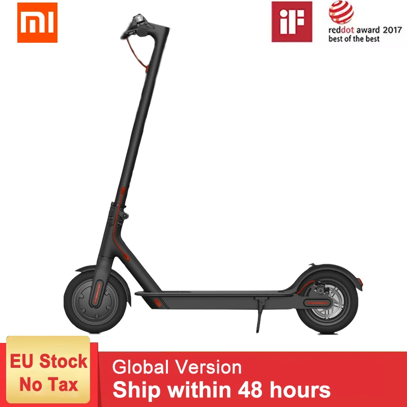 Глобальная версия Xiaomi M365 электрический скутер mijia для взрослых складной Лонгборд