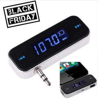 

3.5mm Jack Wireless FM Transmitter MP3 Player Car Kit for Phone 5 5 6 6S Plus Wireless Car Radio Music Audio FM Transmitter Hand