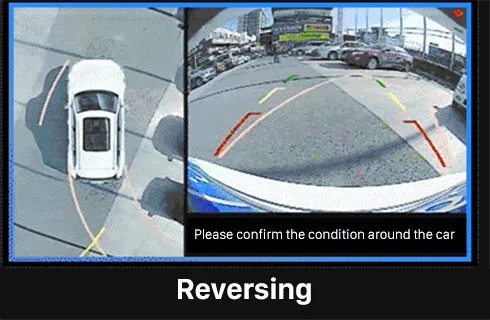 Seicane Универсальный 360 градусов Surround View парковка помощник Системы с 4 180 град камеры 2D Дисплей Резервное копирование Обратный Автомобильная